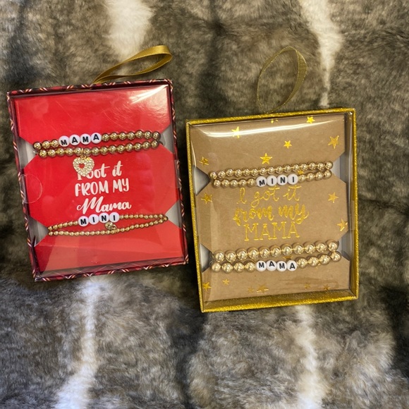 ❤️ NWT MOMMY & ME Matching Beaded Bracelet Set(s) • Happy Valentines 💌 Day! - Picture 6 of 8